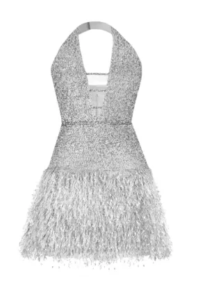 AMINA SPARKLING MINI DRESS