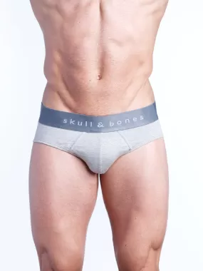 Just The Bones Brief Heather Grey