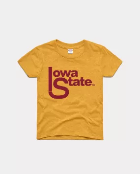 Kids Iowa State 1979 Gold T-Shirt