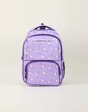 Printed Shoulder School Bag