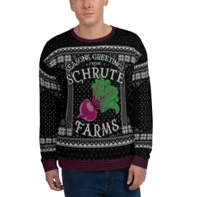 Seasons Greetings From Schrute Farms - Unisex Sweatshirt All-Over