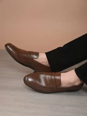 Stark Brown Loafers